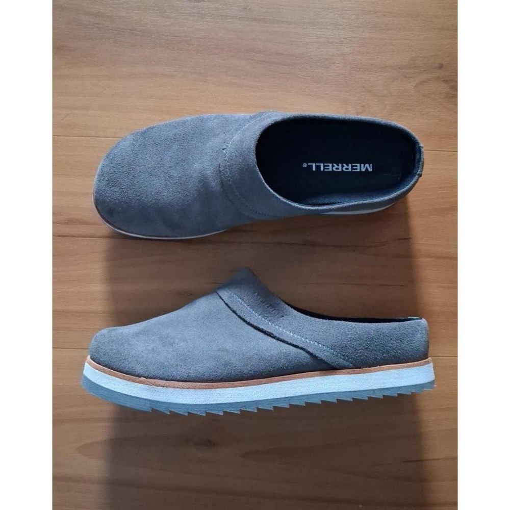 Womens Merrell Juno‎ Charcoal Gray Slip On Mule Clog